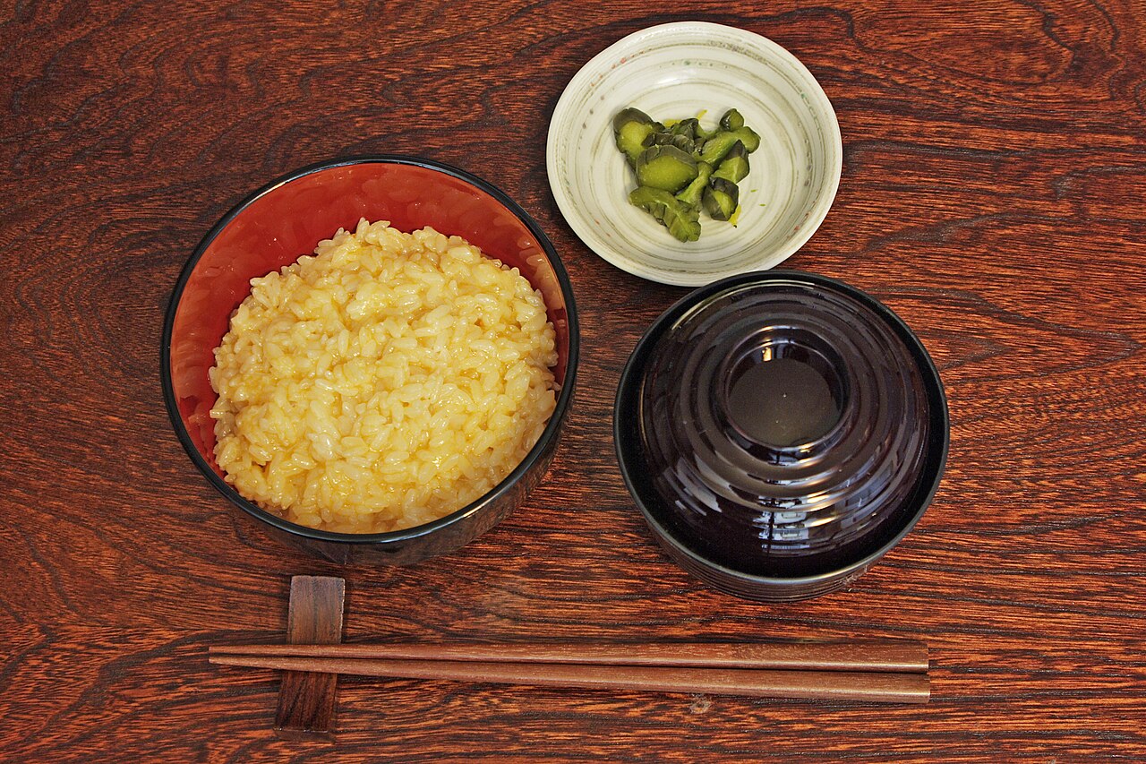 Página ilustrada de Arroz furikake transformador