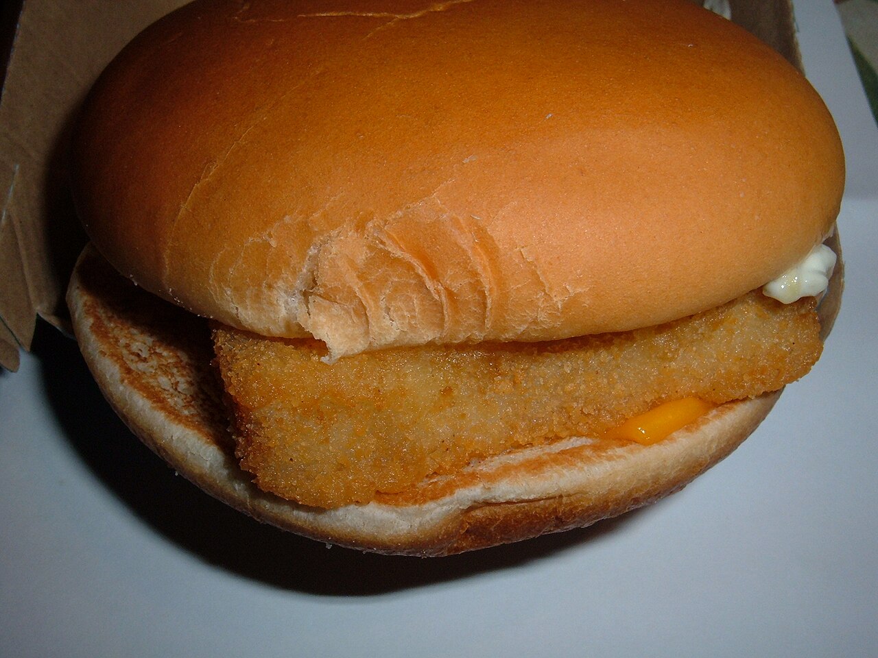 Página ilustrada de Hamburguesa improvisada de caballa