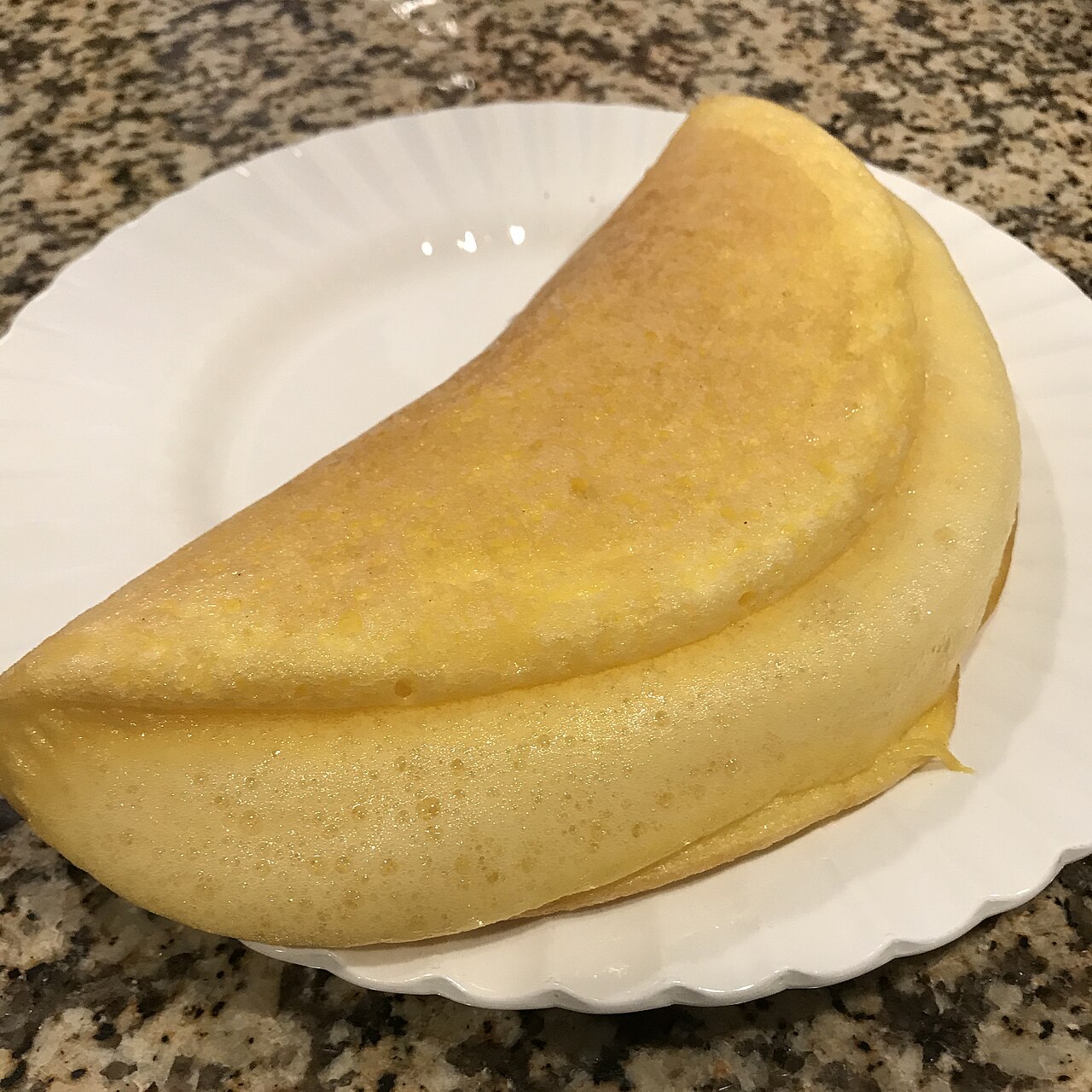 Página ilustrada de Omelet soufflé de Soma